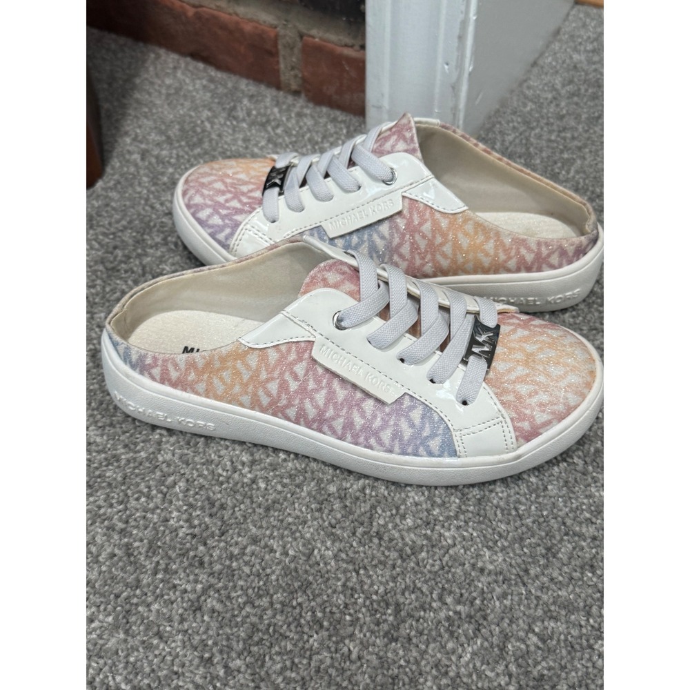 Michael Kors Slip On Mule Sneakers kods 1 Pastel Logo Lace Up Casual